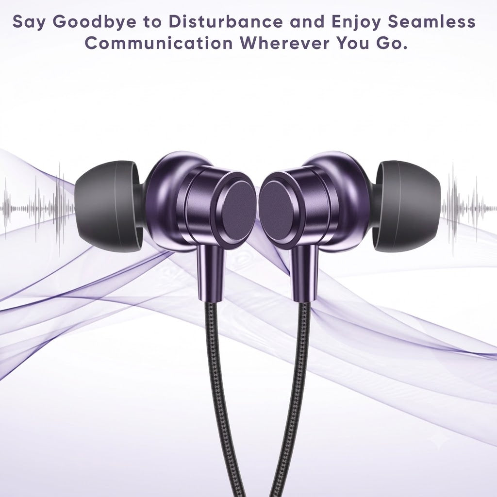 SIGNATIZE Neckband Bluetooth Headphones with 20+ Hours Playtime with 10mm Drivers, Rich Music Experience, BT 5.3v, Type C Fast Charging, Neckband Earphones & IPX4 Water Resistant