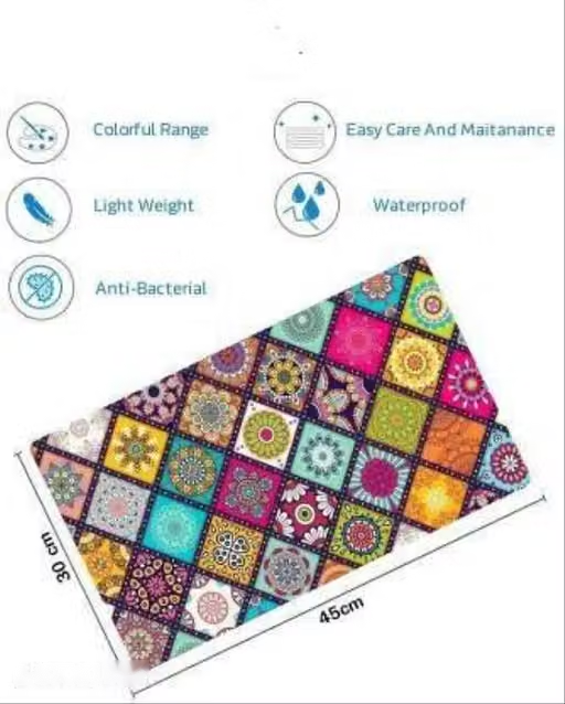 Dakshya Industries Table Placemats for Kitchen/Dining Table - Pack of 6 Place Mats