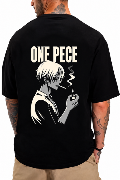 Trendy Black Colour Printed Half-sleeve T-shirts for Men