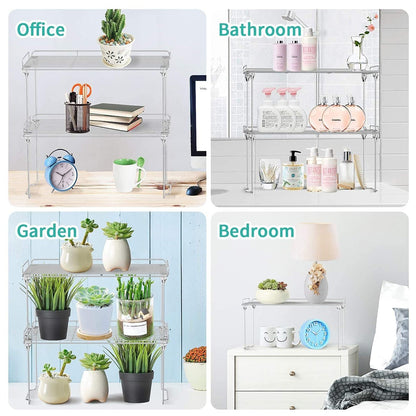 2796 2 Layer Kitchen Rack For Holding And Placing Types Of Things. ediscountshops.com