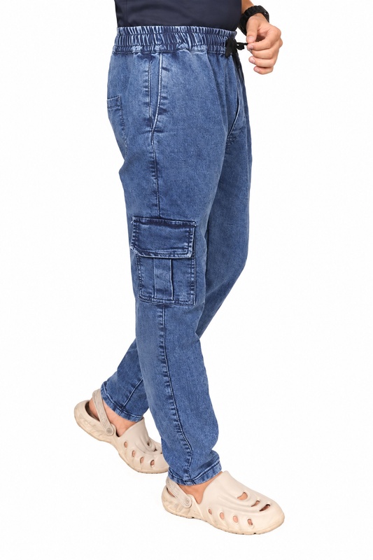 mens cargo jeans Man Denim Cargo Jogger Pant Trendy Jogger Trouser For Mens |Solid Trousers For Men|Combo Trouser For Mens|Mens Jogger|Formal Trouser For Mens|Casual Jogger|Cargo pant for men|