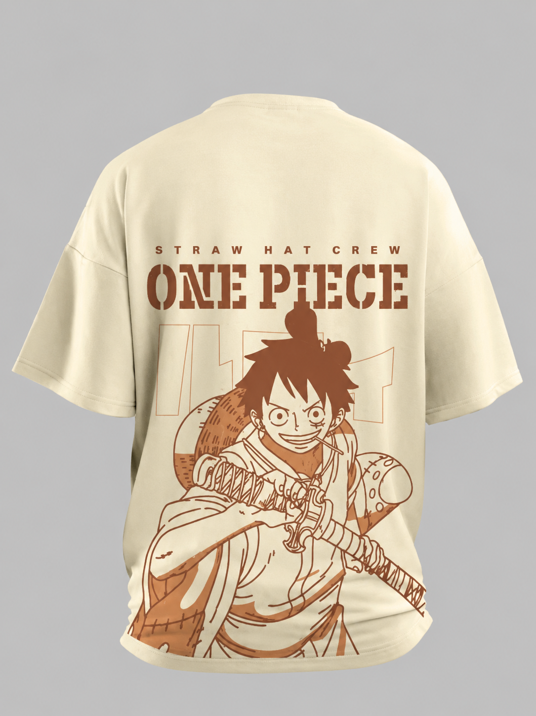 Oversized T shirts for Men back printed anime oversize back print tshirt