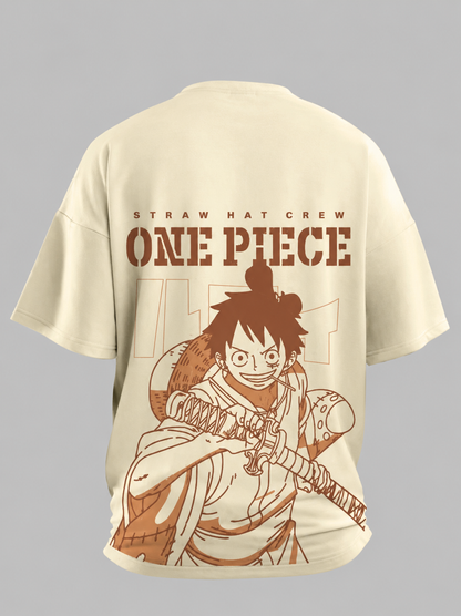 Oversized T shirts for Men back printed anime oversize back print tshirt