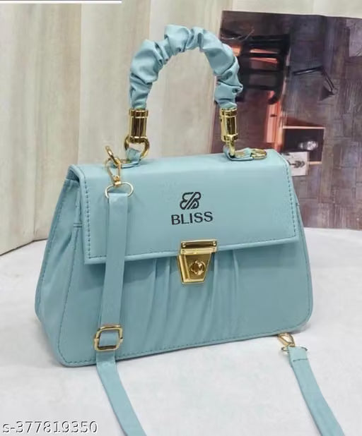 Graceful Stylish Slingbags Luxury High Quality PU Leather Women Shoulder Bag (White)