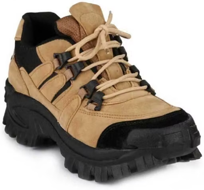 MRJ284 Men's Beige Synthetic Leather Outdoor/walking/yoga Casual shoes