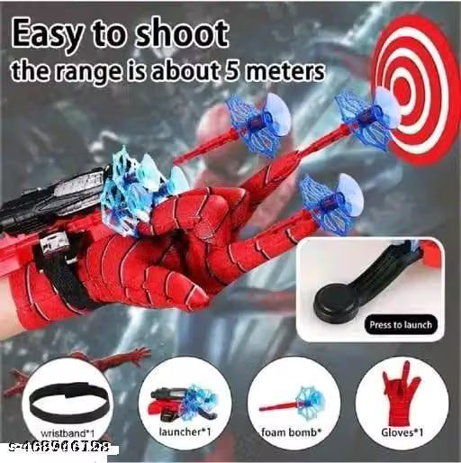 Spider Web Shooters Toy Hero Launcher Wrist Toy